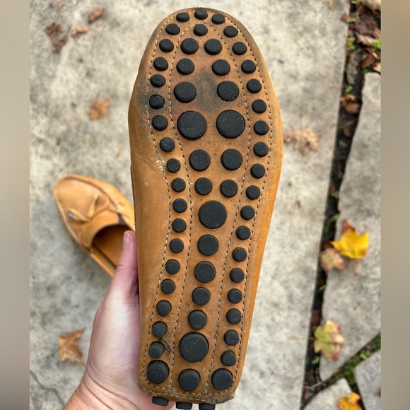 Mercanti Fiorentini String Tie Driving Loafers, size 7 - Picture 9 of 12